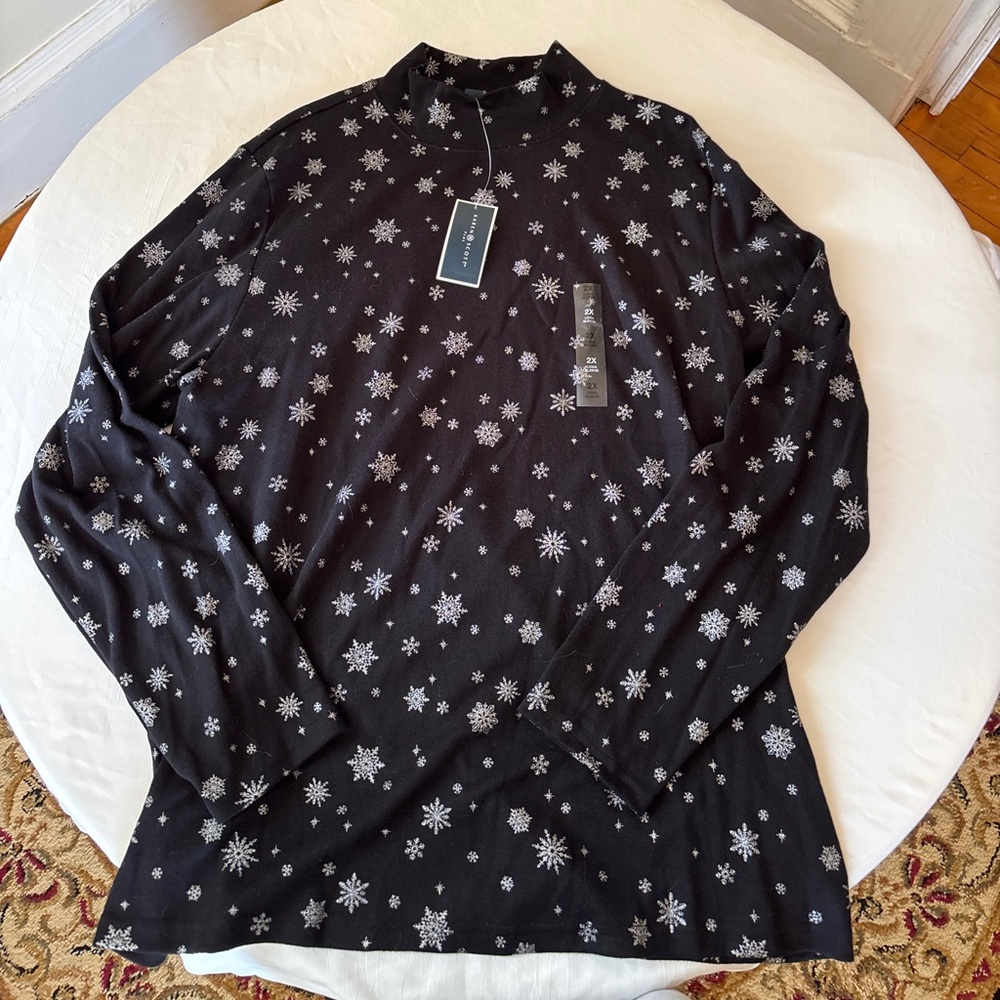 ❄️NWT KAREN SCOTT SNOWFLAKE TOP❄️

WOMENS SIZE XXL

CUTE AND STYLISH!